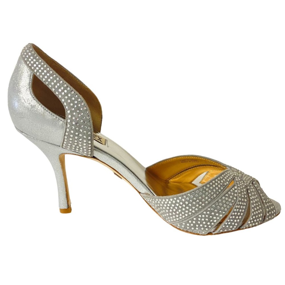 BADGLEY MISCHKA TATIANA OPEN TOE PUMP - Picture 5 of 8